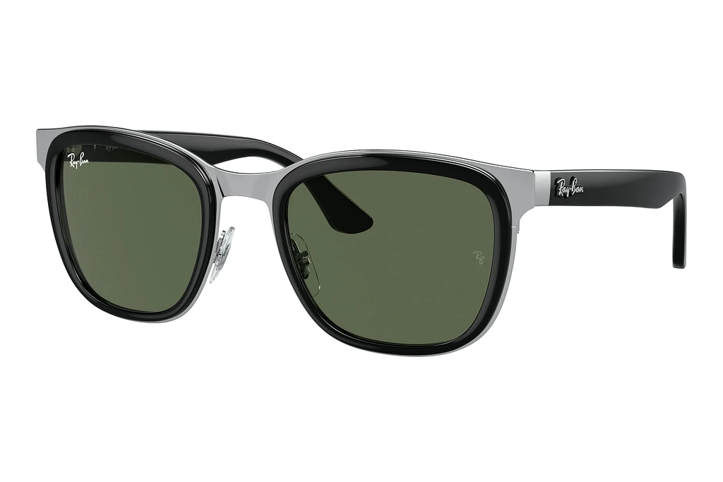 Ray-Ban   RB3709 003/71 Dark GreenBlack On Silver