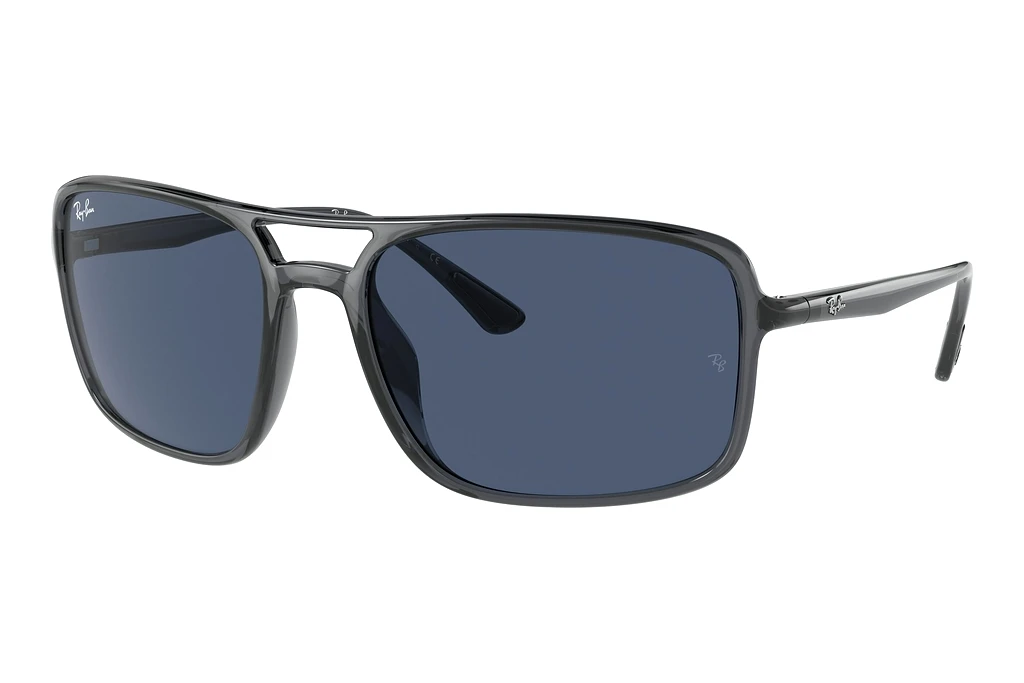 Ray-Ban   RB4375 876/80 Dark BlueTransparent Grey