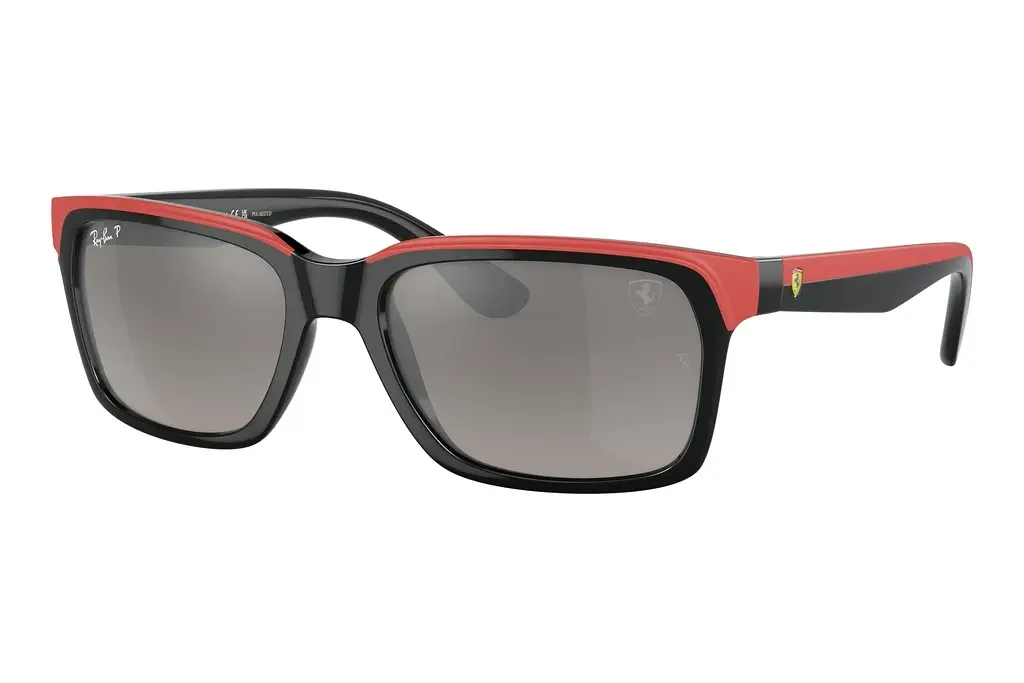 Ray-Ban   RB4393M F6015J GreyBlack On Red