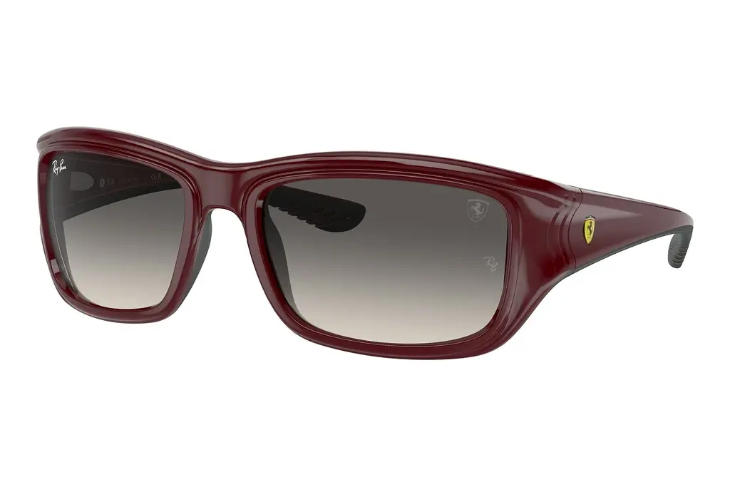 Ray-Ban   RB4405M F68111 GreyDark Red On Black