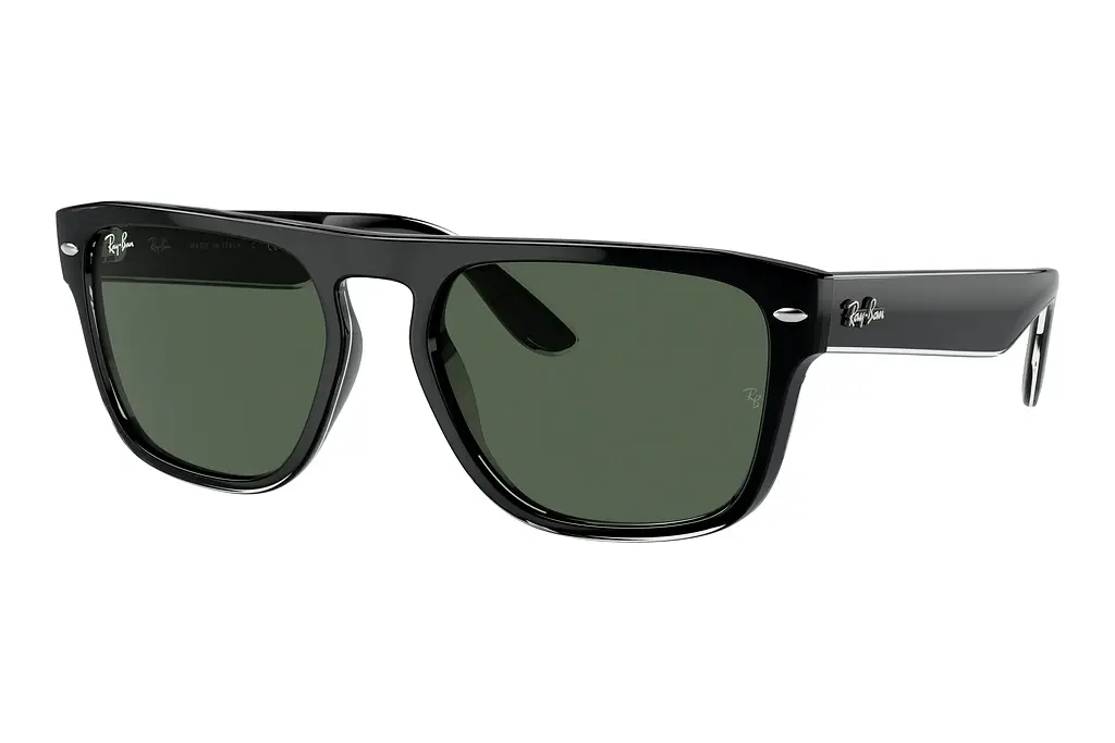 Ray-Ban   RB4407 654571 Dark GreenBlack Transparent