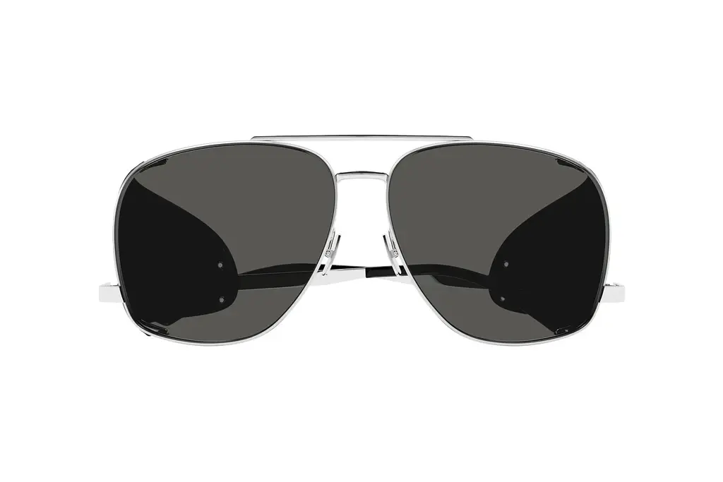 Vorderansicht Saint Laurent SL 653 LEON LEATHER SPOILER (001)