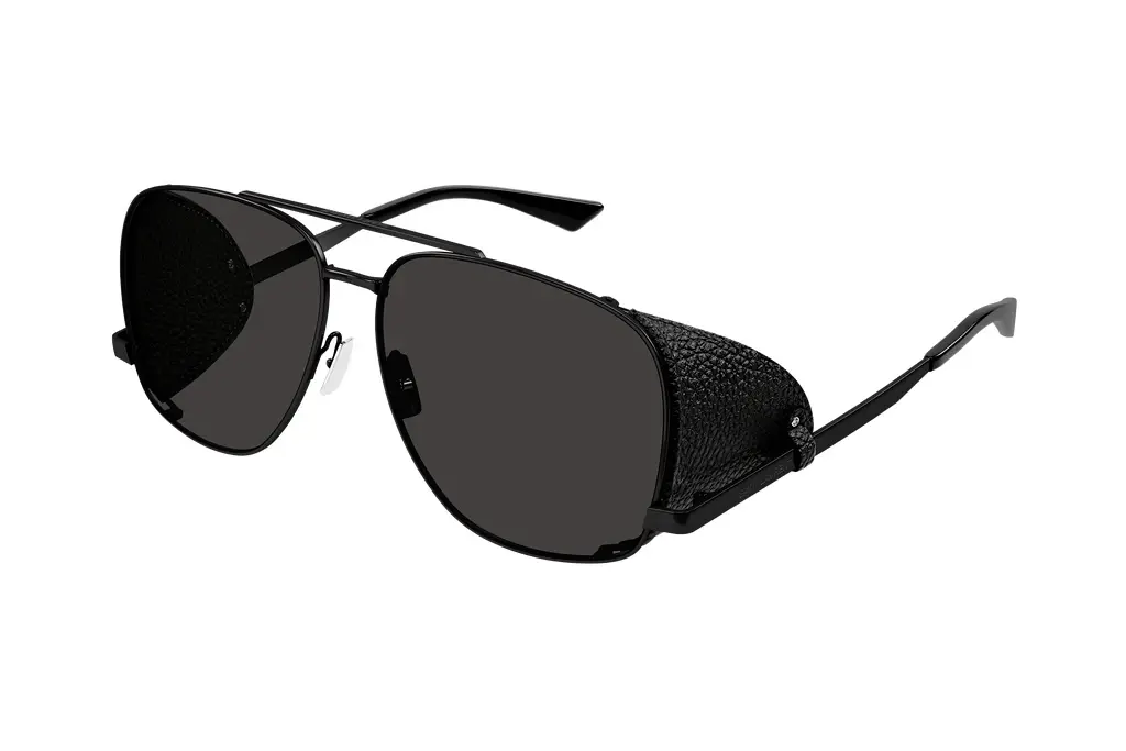 Vorderansicht Saint Laurent SL 653 LEON LEATHER SPOILER (002)