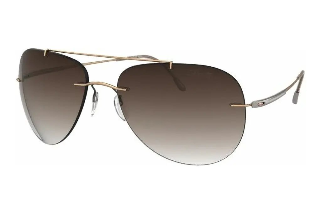 Silhouette   8176 8540 brownMat Gold