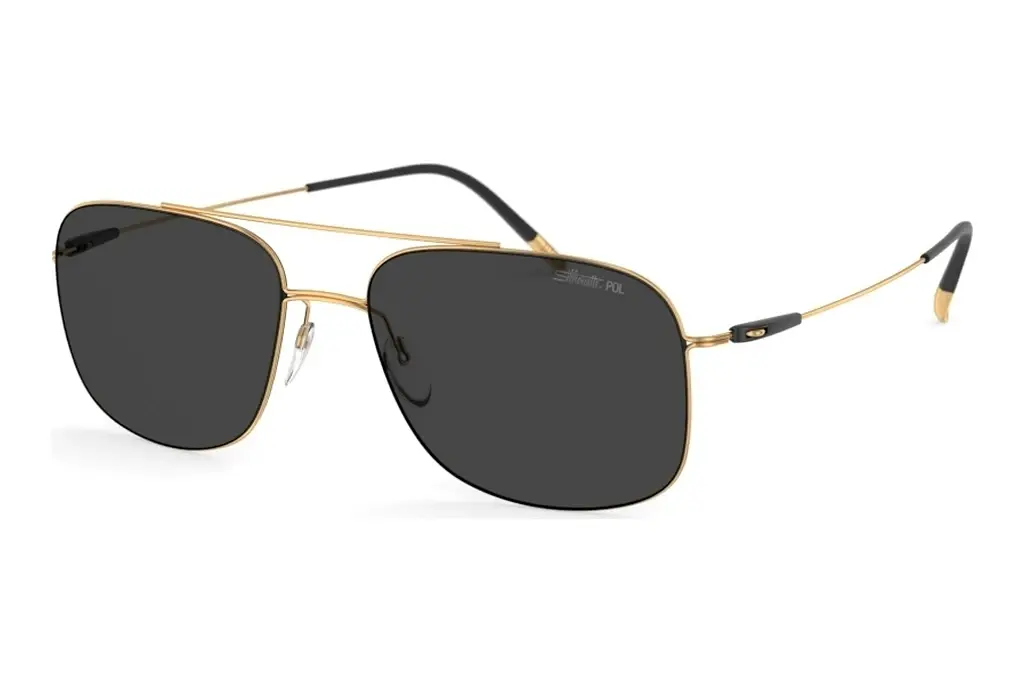 Silhouette   8716 7530 blackGold / Olive Green