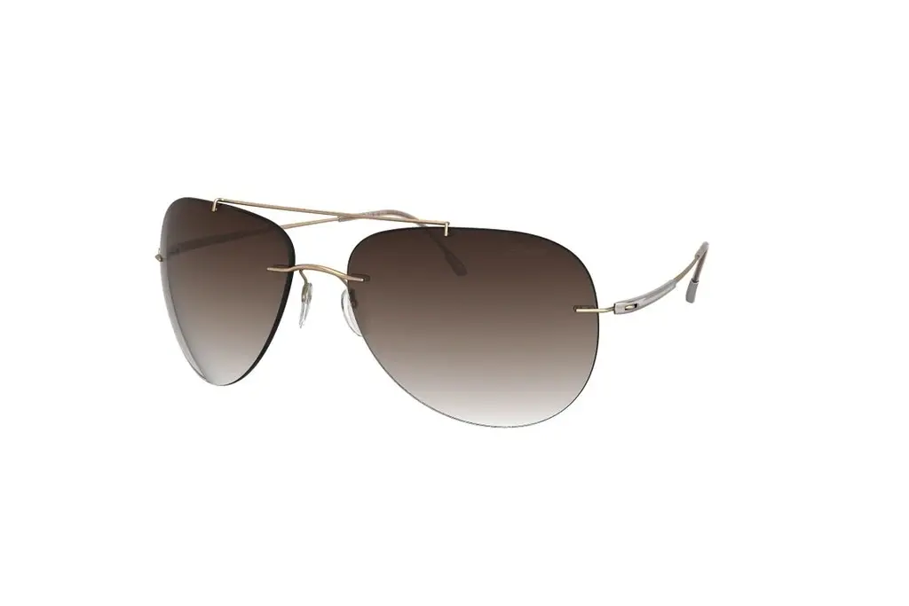 Silhouette   8721 8540 brownMat Gold