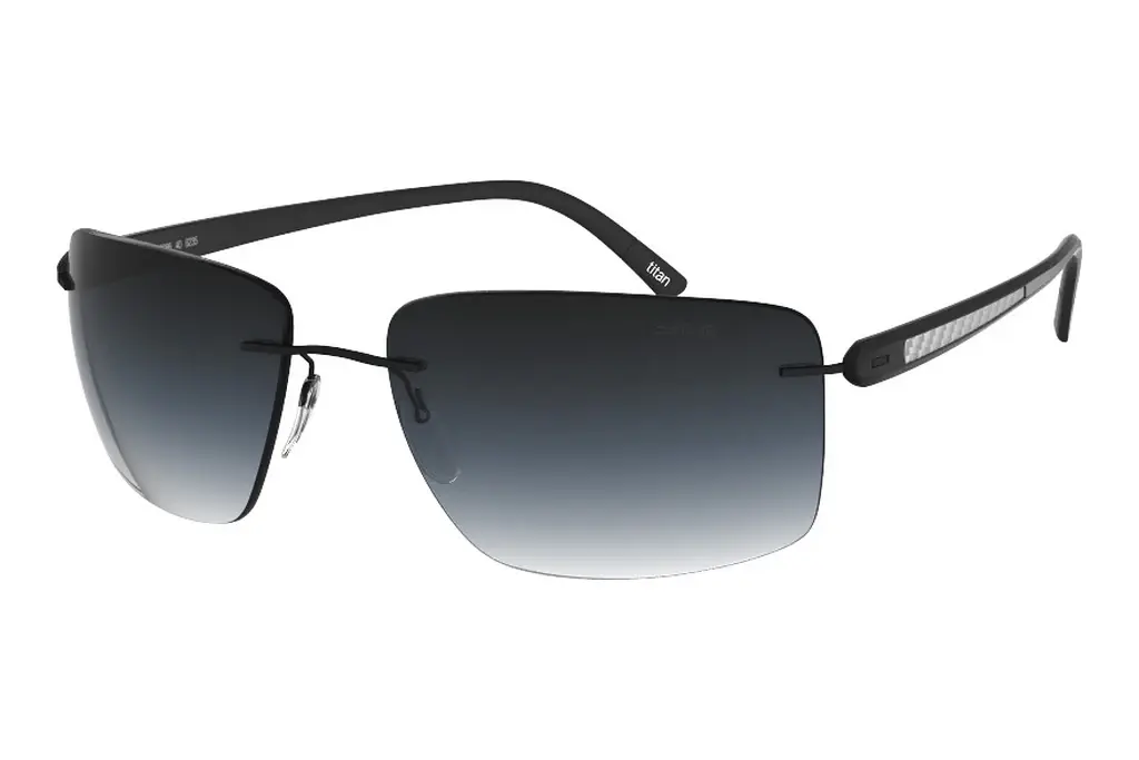 Silhouette   8722 9140 blackBlack / Crystal