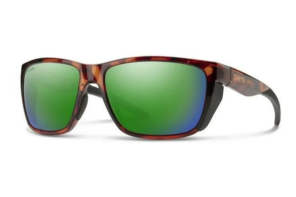 Smith   LONGFIN/S 086/UI GREEN MIRROR POLARIZED CHROMAPOPHAVANNA