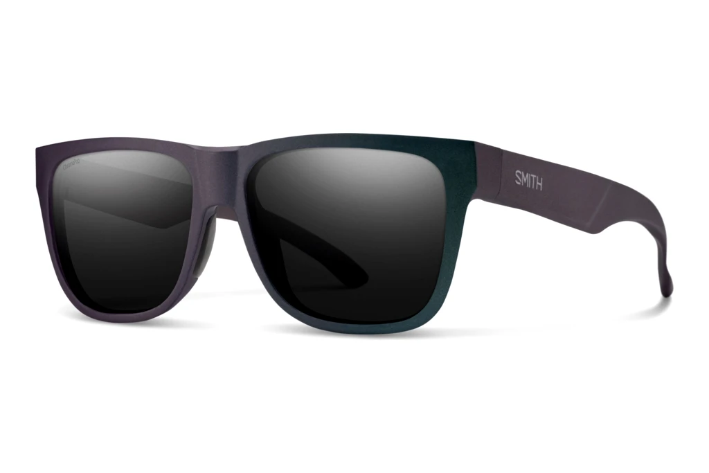Smith   LOWDOWN 2/S DKH/6N GREY POLARIZED CHROMAPOPMATTE PLUM BLACK