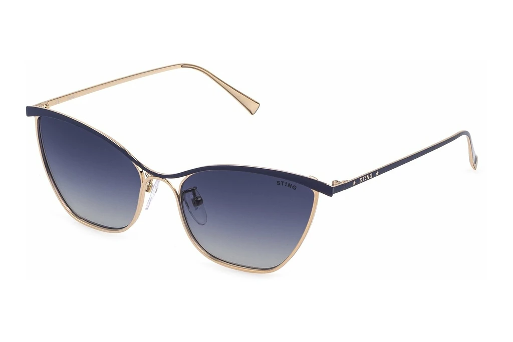 Sting   SST386 0309 BLUE GRADIENTORO ROSE' LUCIDO C/PARTI BLU