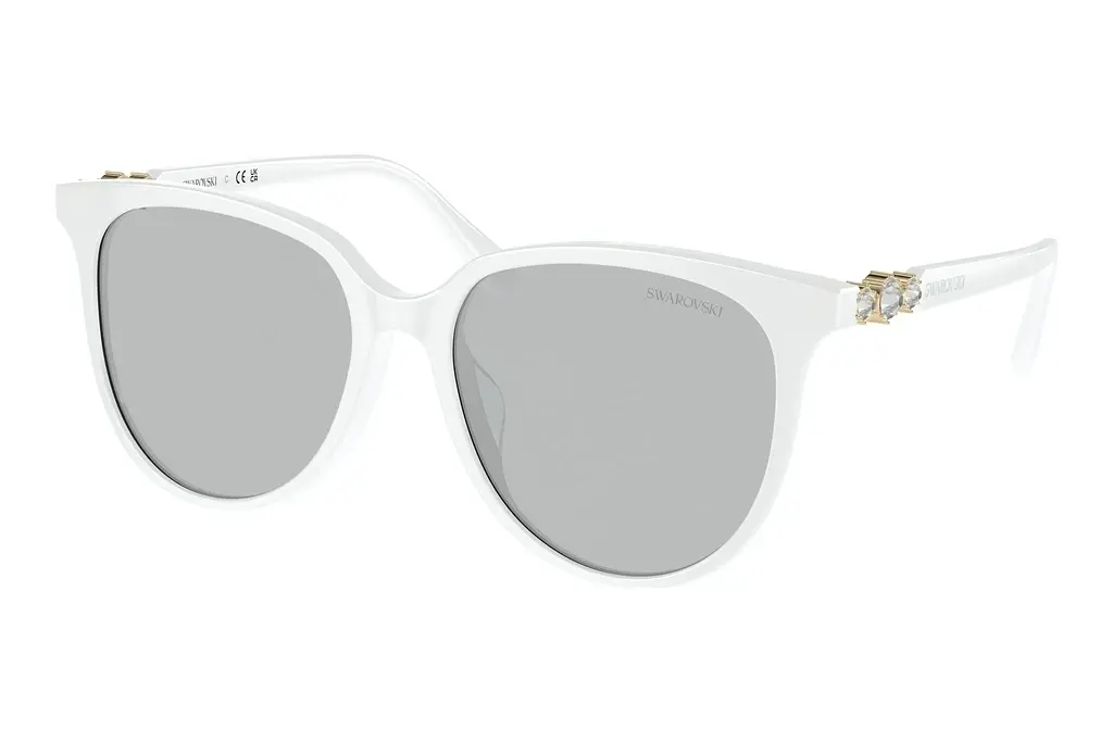 Swarovski   SK6023D 103387 Light GreyOpal White