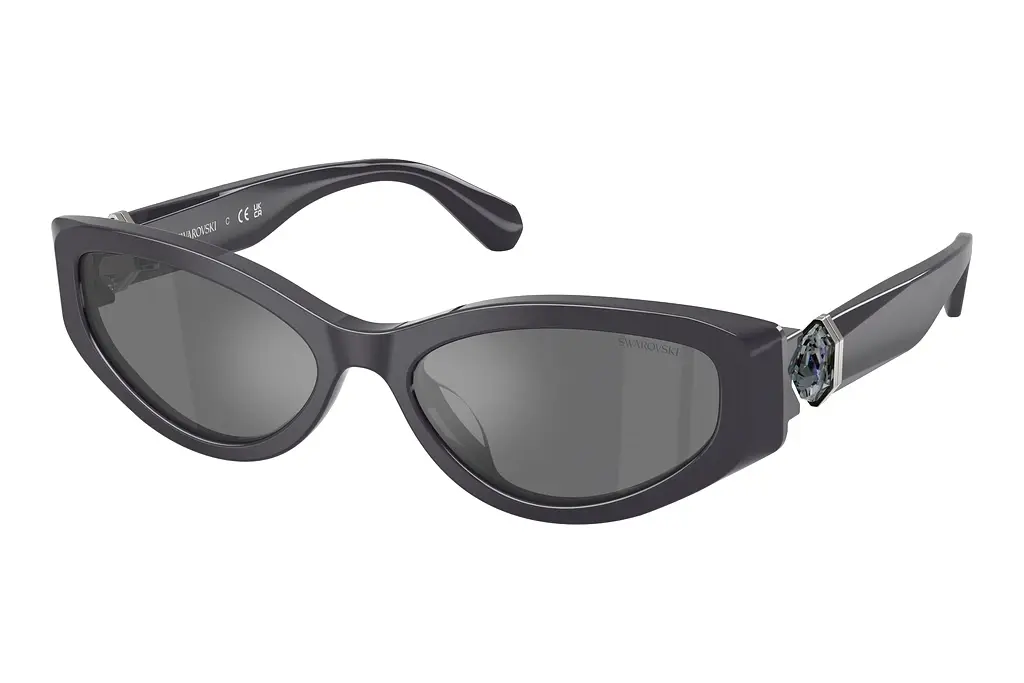 Swarovski   SK6045U 10836G Grey Mirror BlackDark Grey