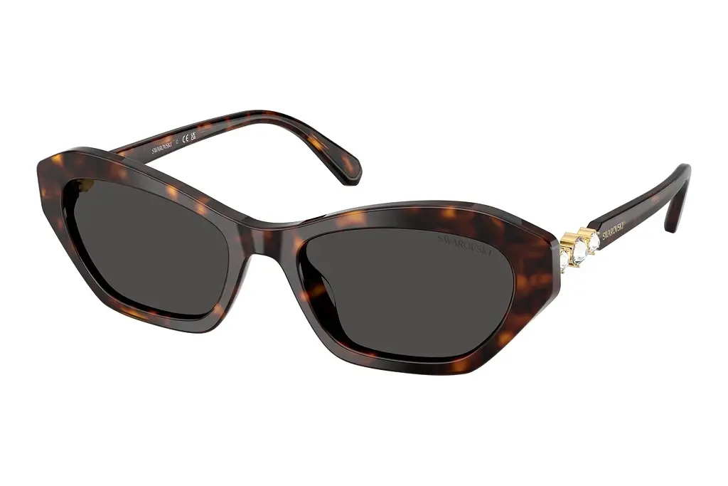 Swarovski   SK6048 100287 Dark GreyHavana