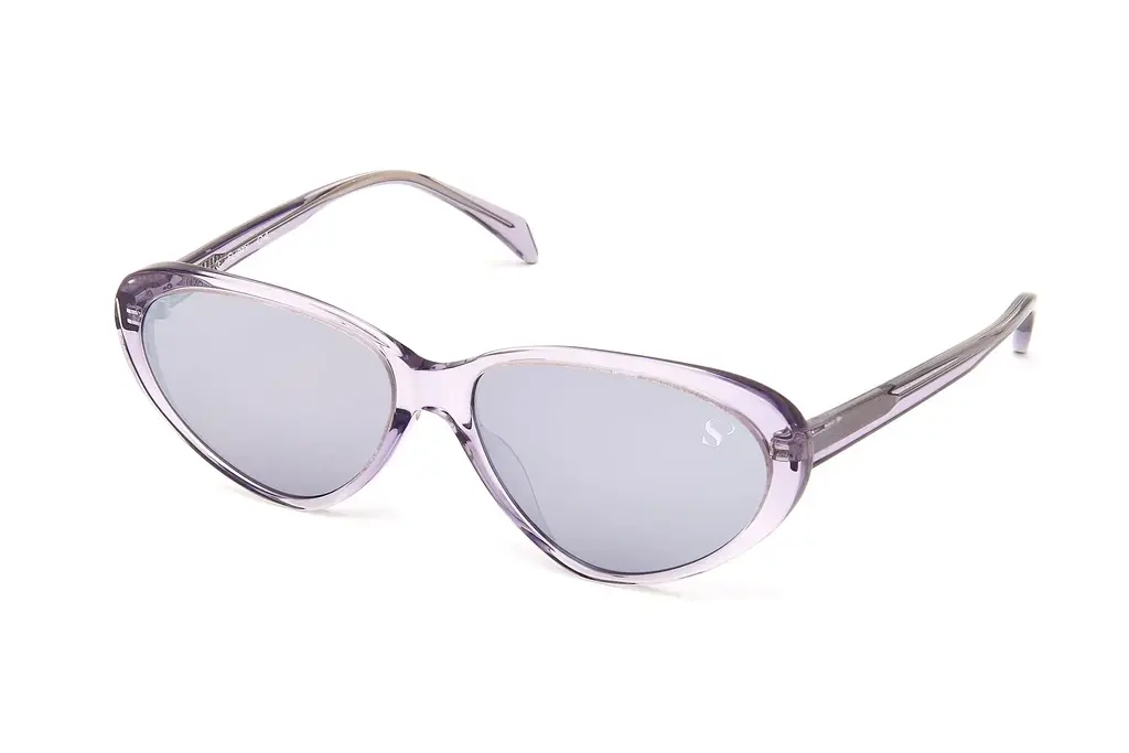 Sylvie Optics   Flirty-Sun 04 grey,silver mirrorclear grey