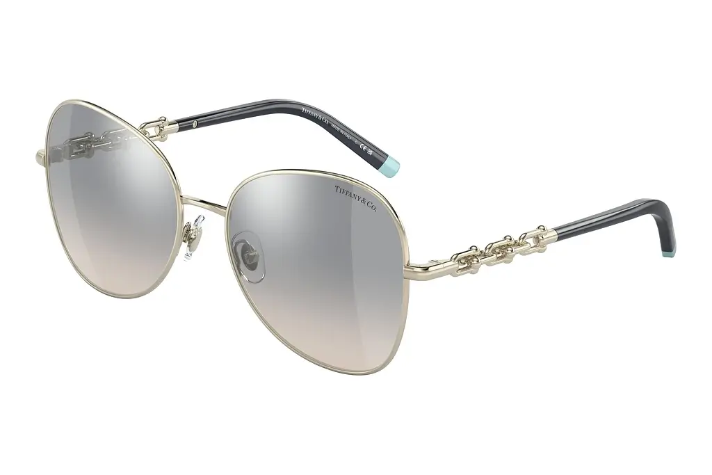 Tiffany   TF3086 61791U Gradient Blue Mirror SilverPale Gold