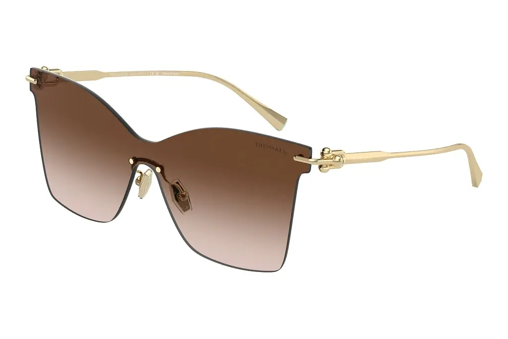 Tiffany   TF3103K 62123B Brown GradientPale Gold Plated
