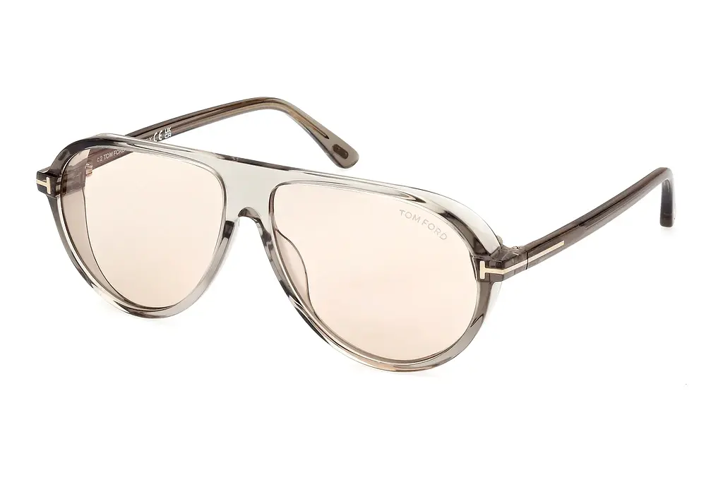 Tom Ford   FT1023 93E braunGlänzend Hellgrün