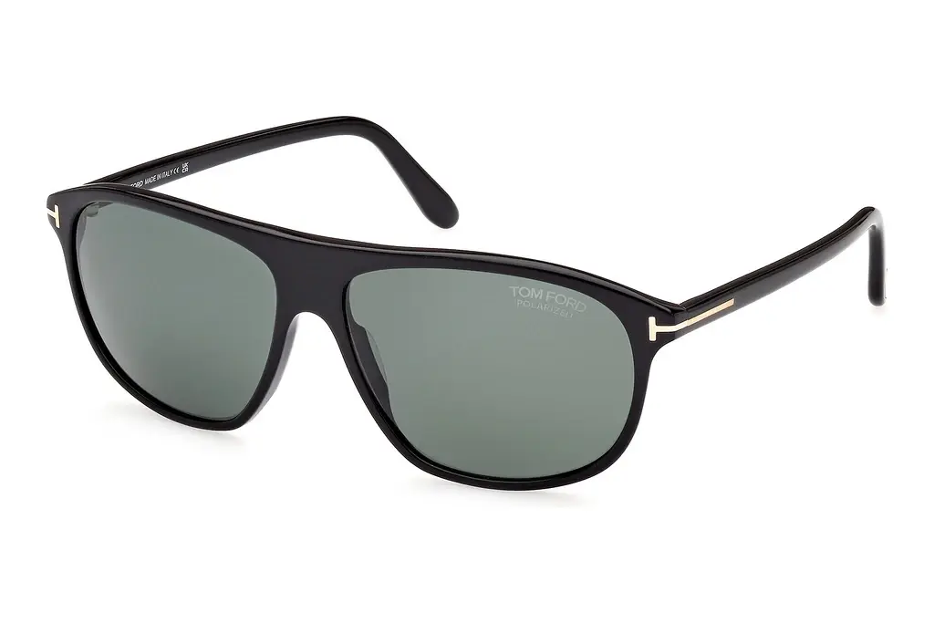 Tom Ford   FT1027 01R grün polarieisrendGlänzend Schwarz