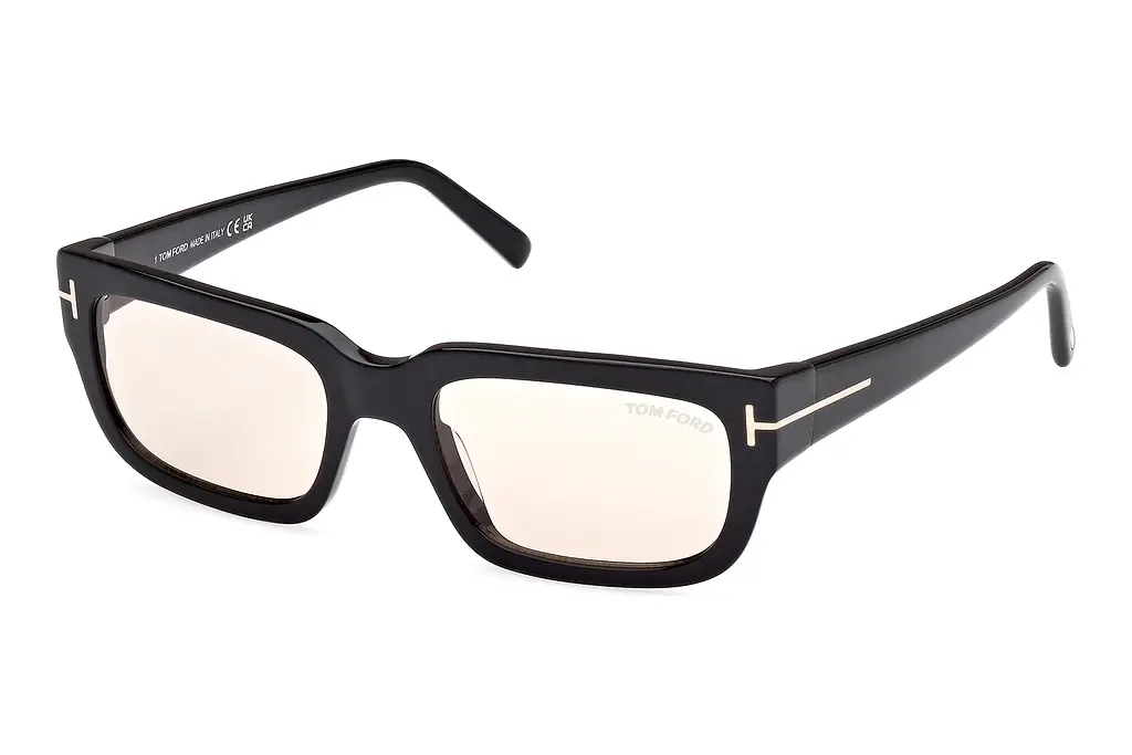 Tom Ford   FT1075 01E braunGlänzend Schwarz