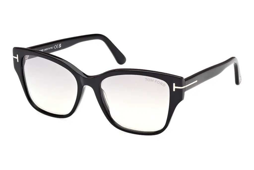 Tom Ford   FT1108 01C grau verspiegeltGlänzend Schwarz