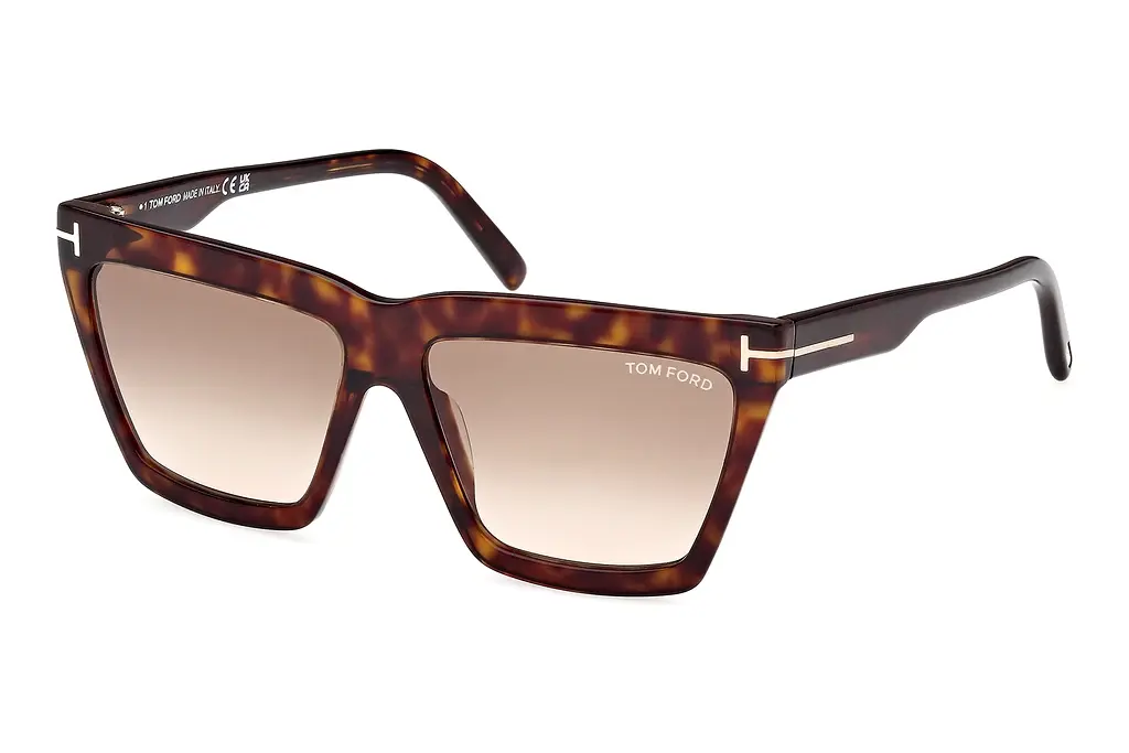 Tom Ford   FT1110 52F braun verlaufendDunkel Havanna