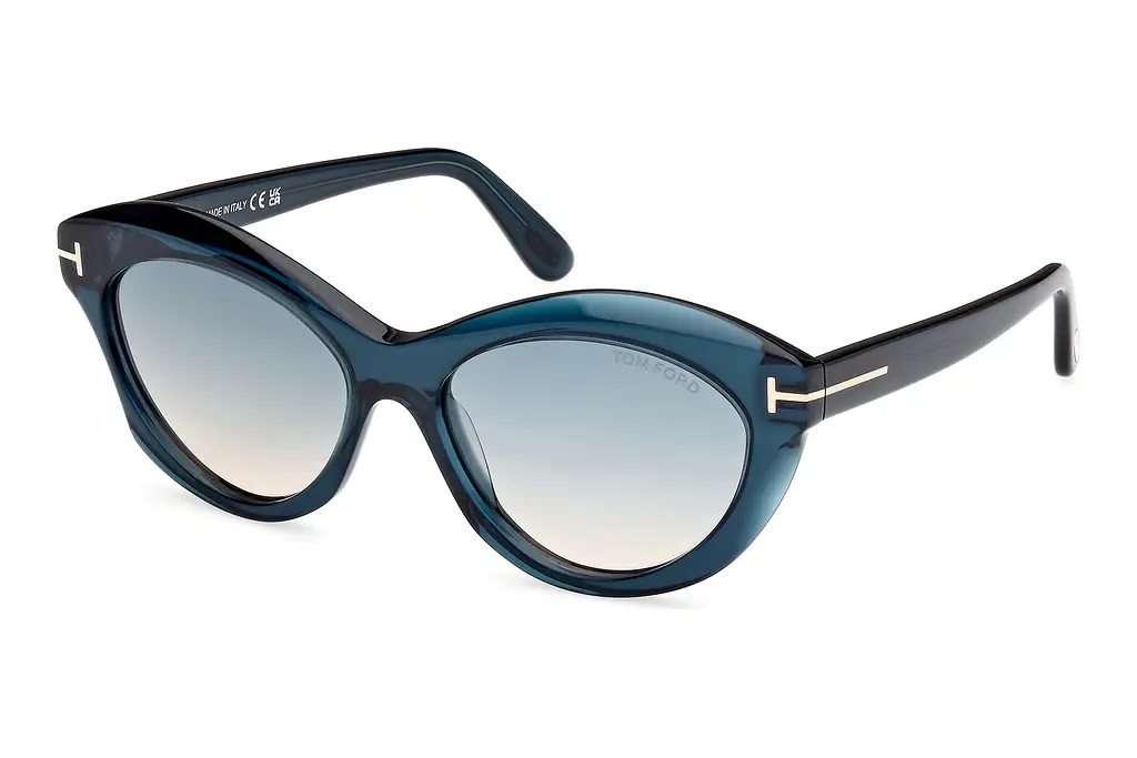 Tom Ford   FT1111 92P grün verlaufendGlänzend Blau