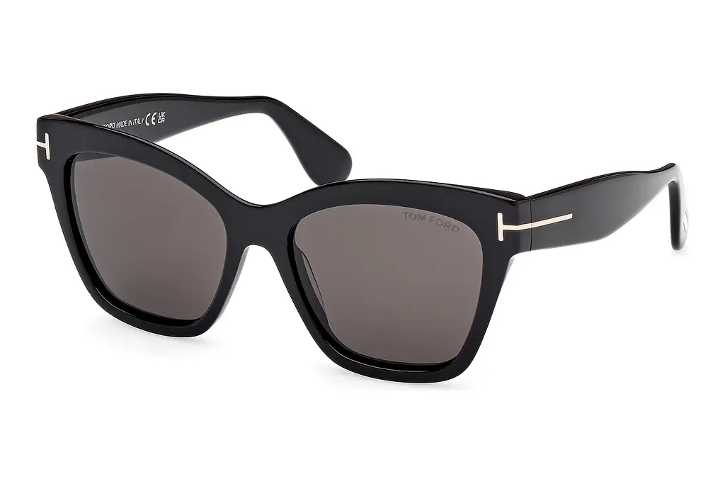 Tom Ford   FT1217 01A grauGlänzend Schwarz