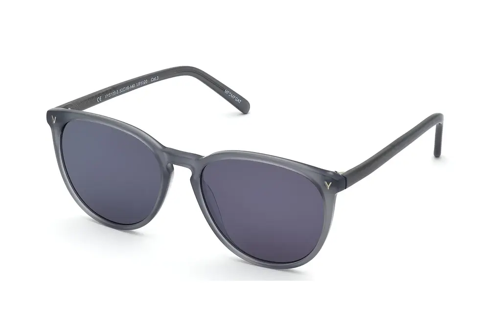 VOOY by edel-optics   Afterwork Sun 100-03 green with silver flashgrey