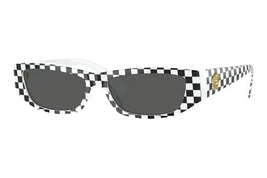 Versace Kids   VK4002U 540187 Dark GreyWhite/Black Chess