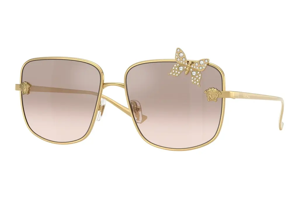 Versace   VE2282 10028Z Light Brown Mirror Silver GradientGold