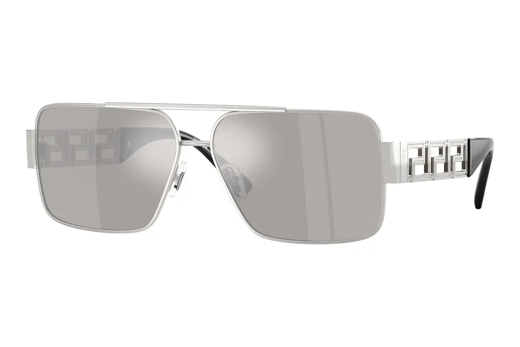 Versace   VE2290 10016G Light Grey Mirror Silver 80Silver