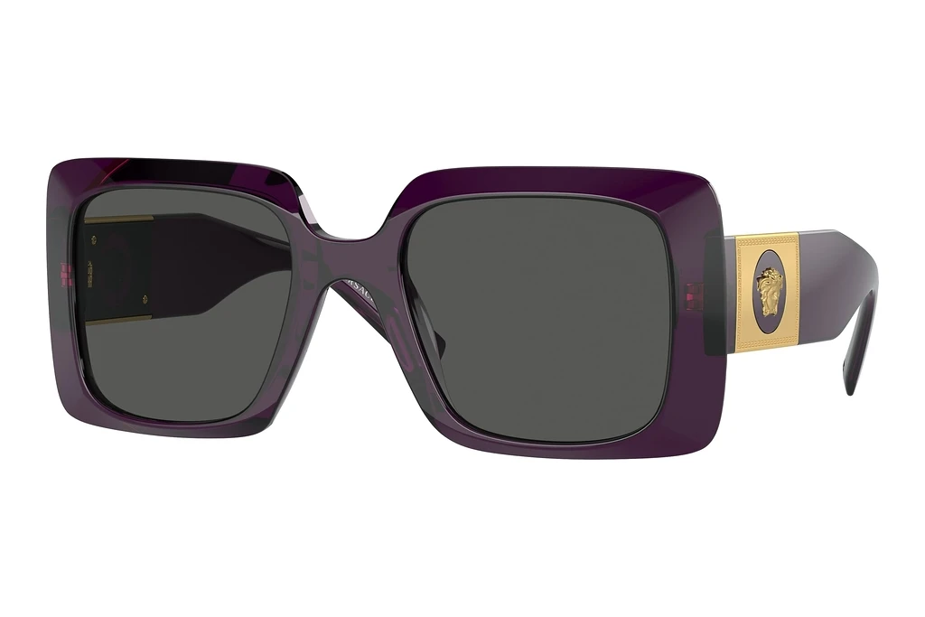 Versace   VE4405 538487 Dark GreyTransparent Purple