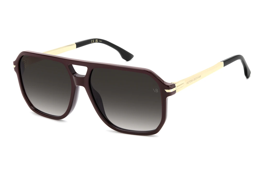 Victoria Beckham   VB 1002/S LHF/9O DARK GREY SHADEDBURGUNDY 2