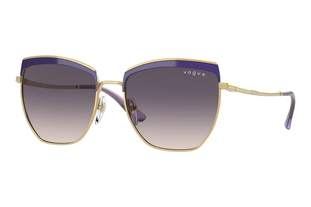 Vogue Eyewear   VO4234S 516636 Pink Gradient Dark GreyTop Violet/Gold