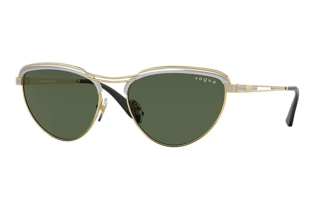 Vogue Eyewear   VO4236S 305/71 Dark GreenTop Silver/Gold
