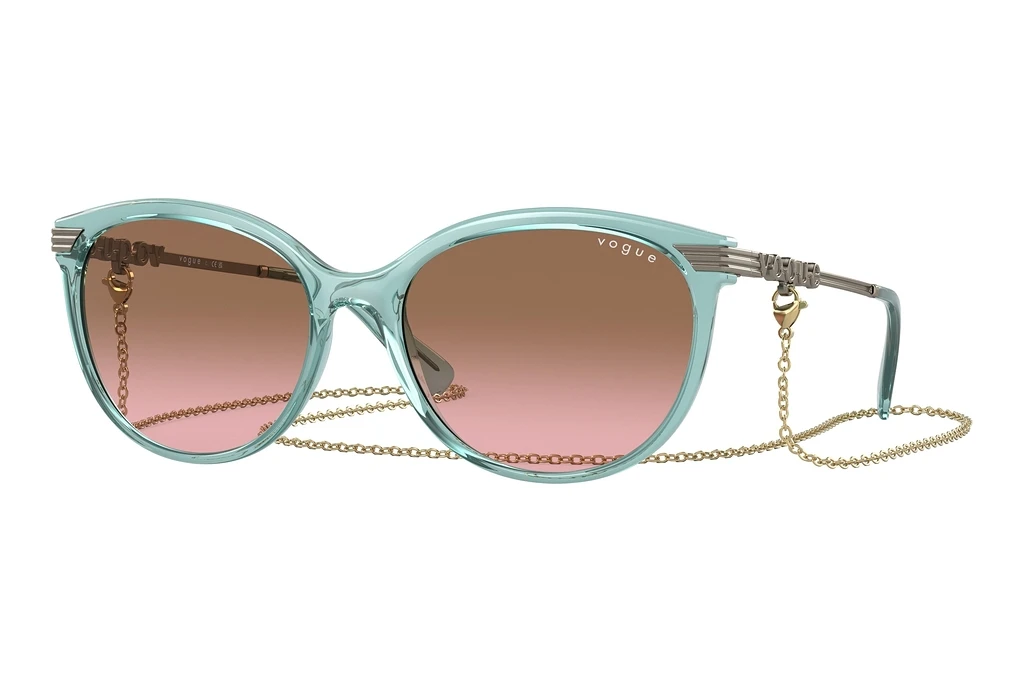 Vogue Eyewear   VO5460S 303214 Pink Gradient BrownTransparent Green Water