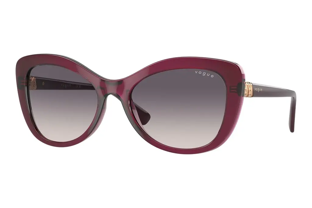 Vogue Eyewear   VO5515SB 298936 Pink Gradient Dark GreyTransparent Cherry