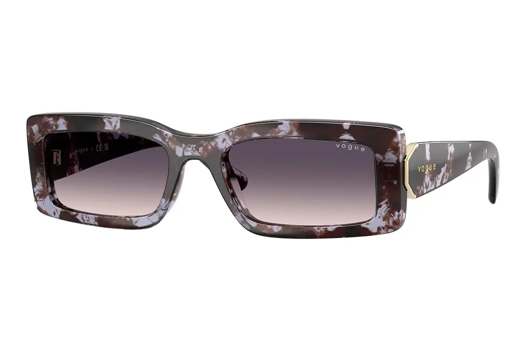 Vogue Eyewear   VO5674S 317836 Pink Gradient Dark GreyPurple Havana