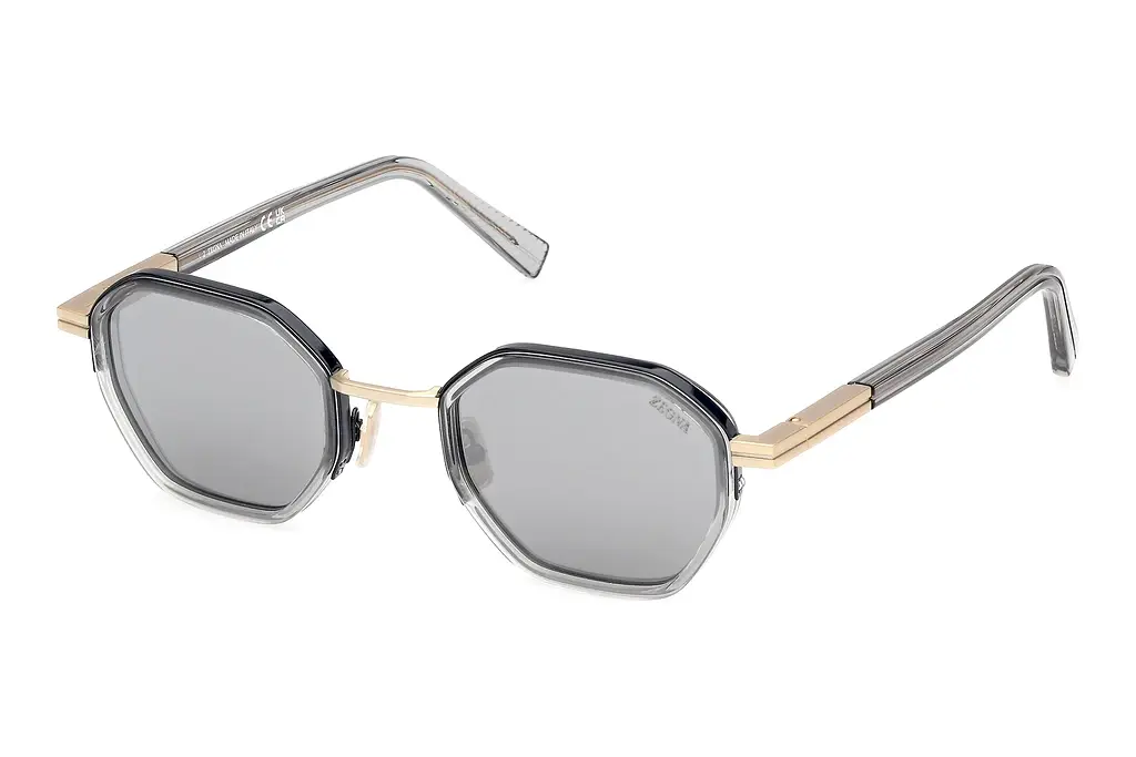 Zegna   EZ0259 93C grau verspiegeltGlänzend Hellgrün
