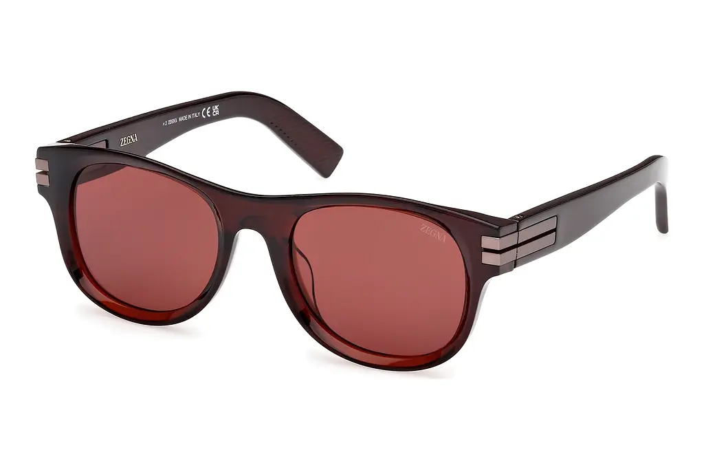 Zegna   EZ0268 69S bordeauxBordeaux Glänzend