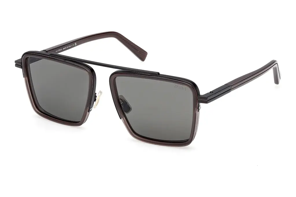 Zegna   EZ0272 48D grau polarisierendGlänzend Dunkelbraun