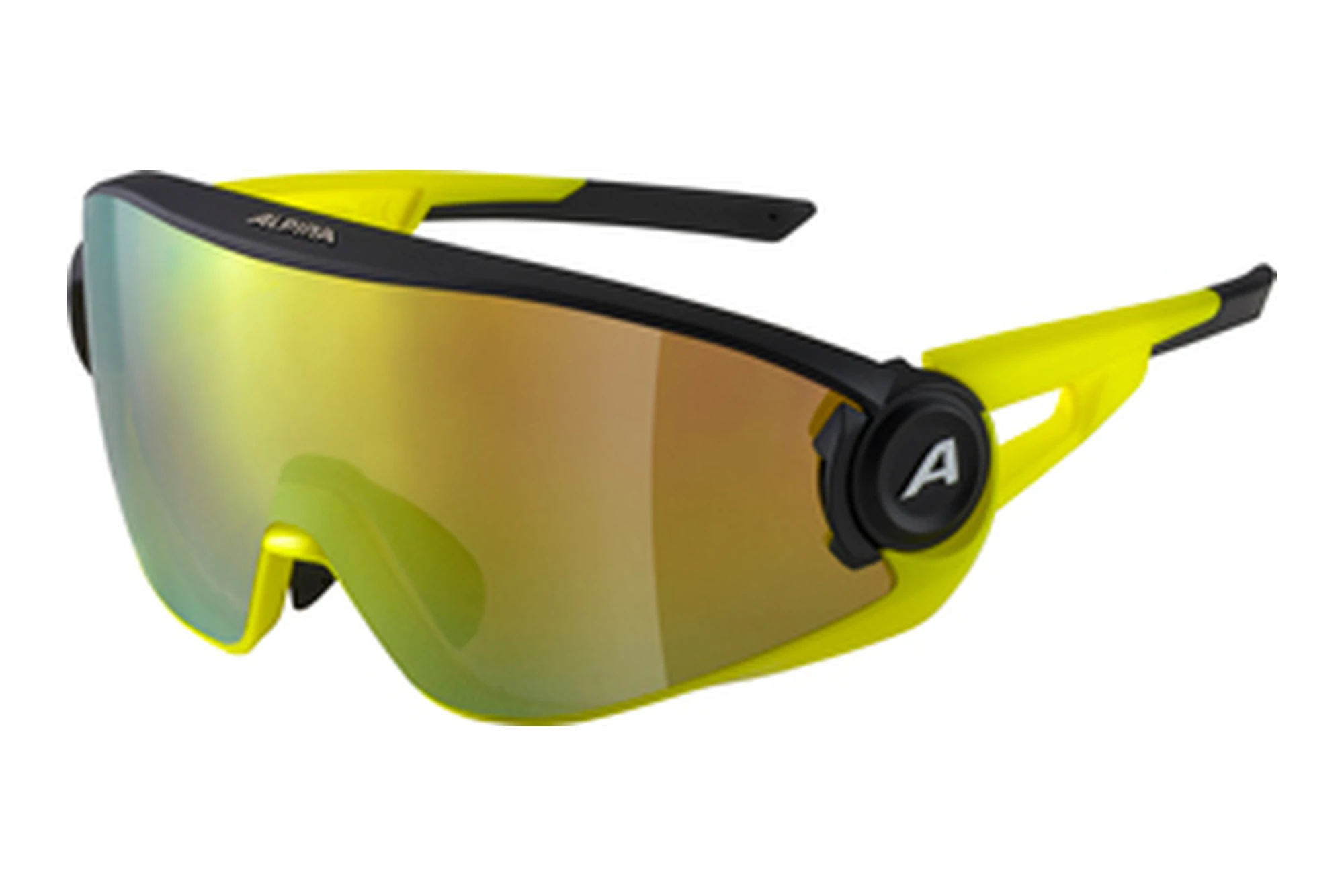 ALPINA SPORTS   A8654 532 black-neon yellow matt