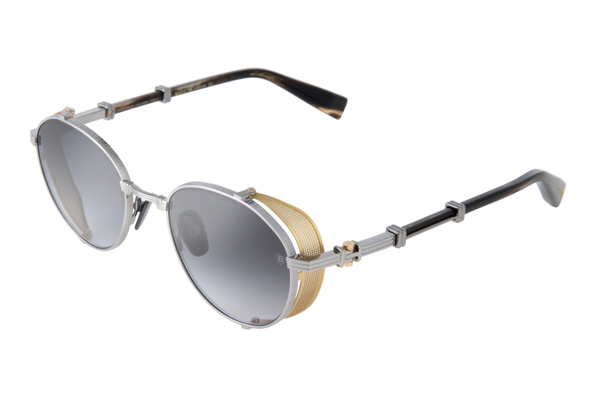 Balmain Paris   BPS-110 B Dark Grey to Clear - ARBlack Palladium - Gold - Dark Brown Swirl