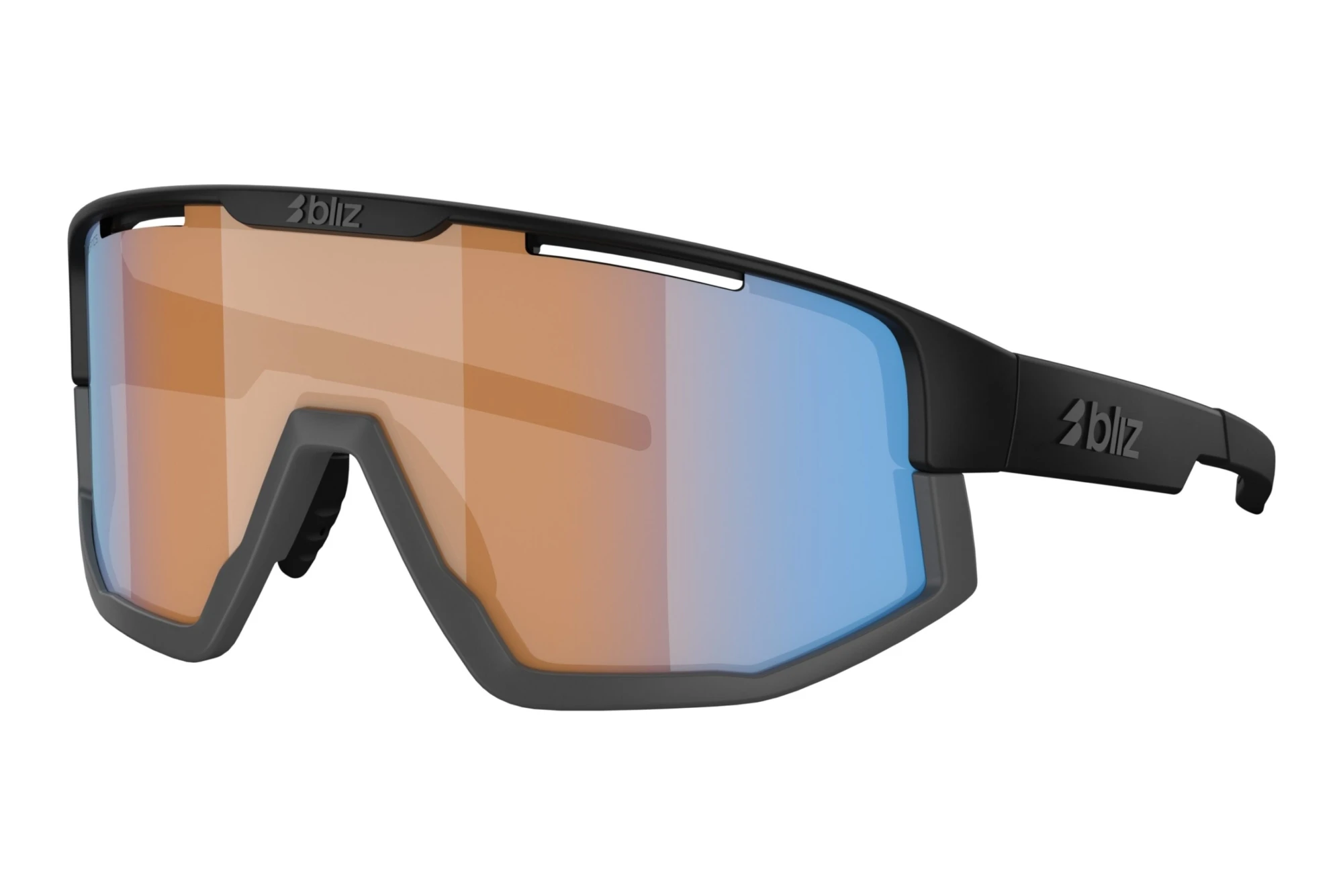 Bliz   ZB7013 701311 Coral/Orange Mirror BlueMatte Black