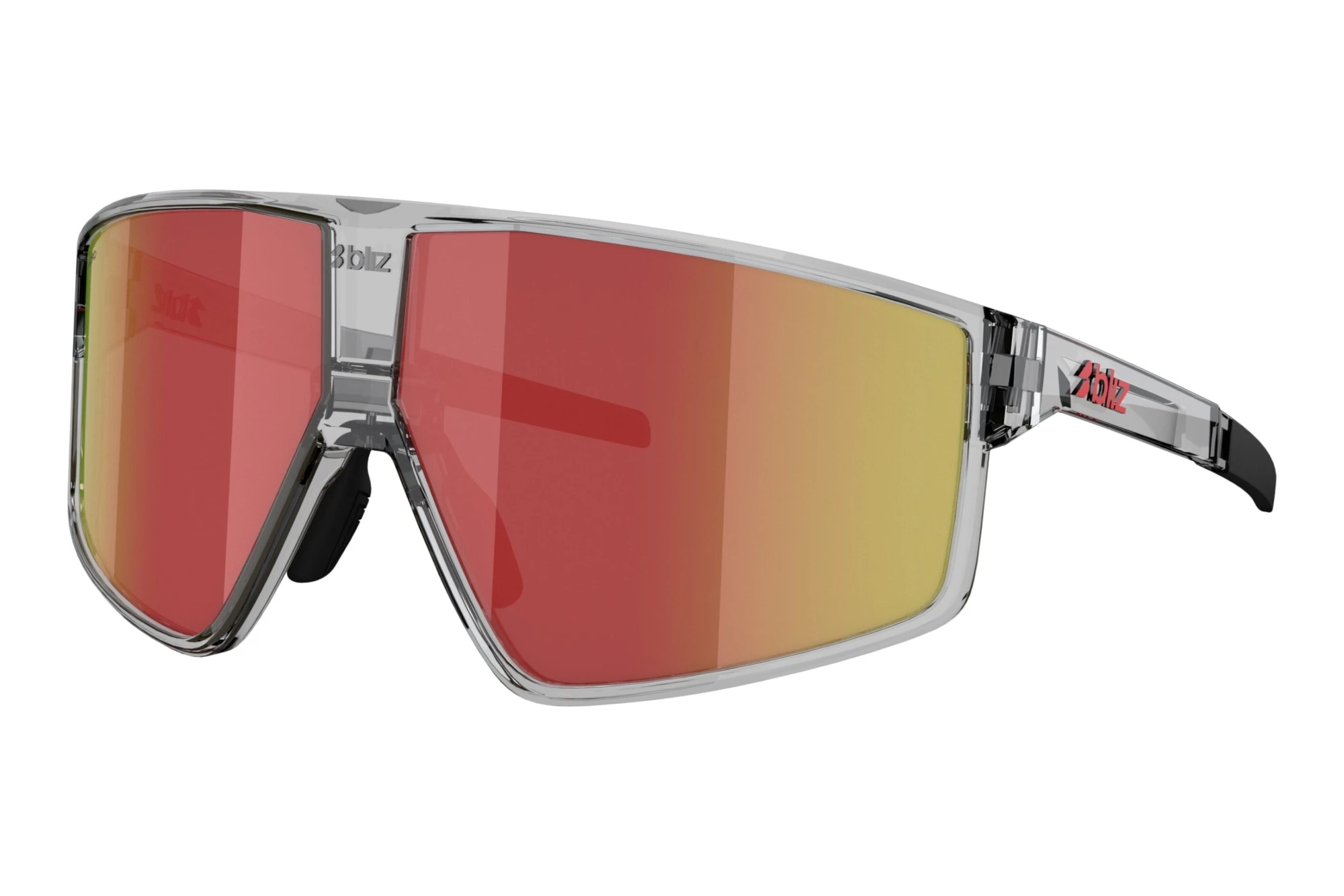 Bliz   ZB7016 701615 RedTransparent Dark Grey