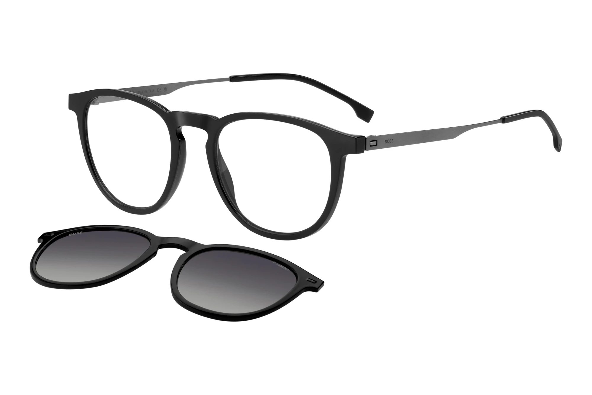 Boss   BOSS 1640/CS 284/LB GREEN SHADED POLARIZEDBLACK RUTHENIUM