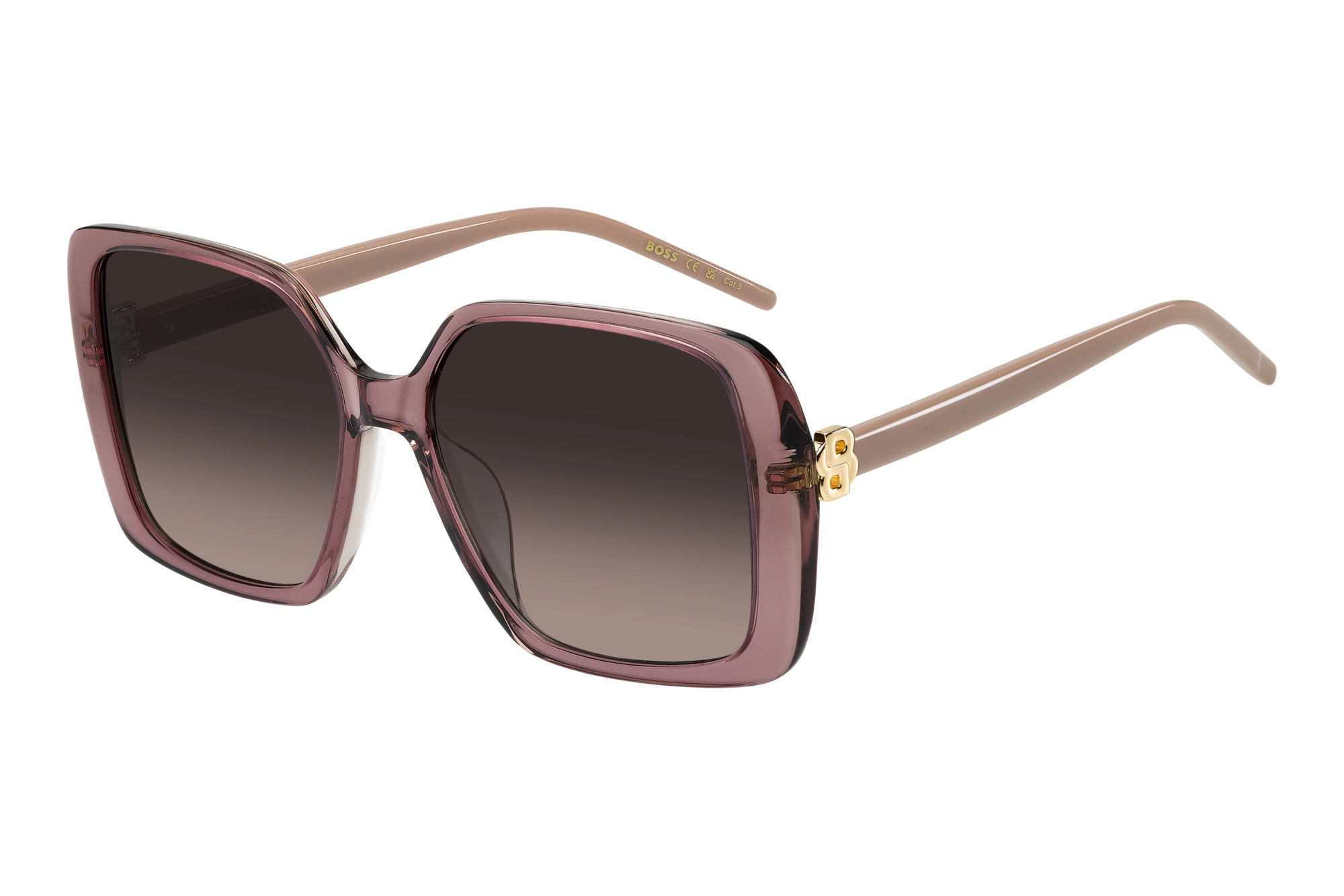 Boss   BOSS 1939/G/S C19/HA BROWN SHADEDBURGUNDY NUDE