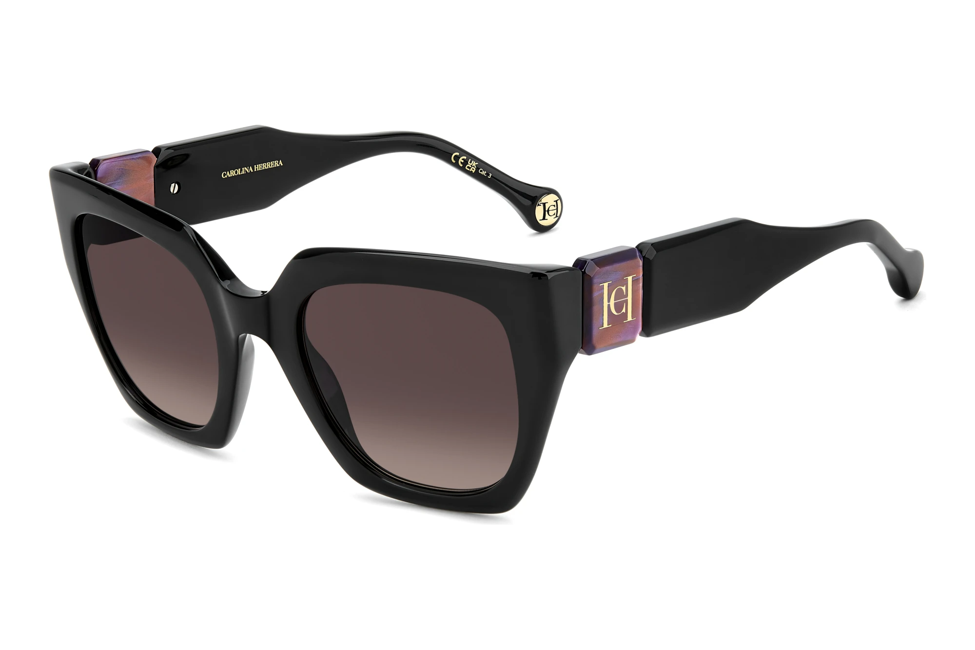 Carolina Herrera   HER 0414/S 807/V5 BURGUNDY SHADED ORANGEBLACK