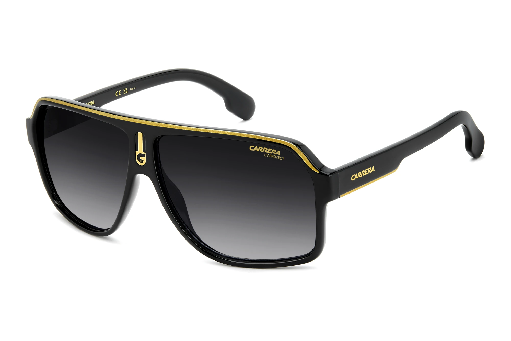 Carrera   CARRERA 1001/S 2M2/9O DARK GREY SHADEDBLACK GOLD