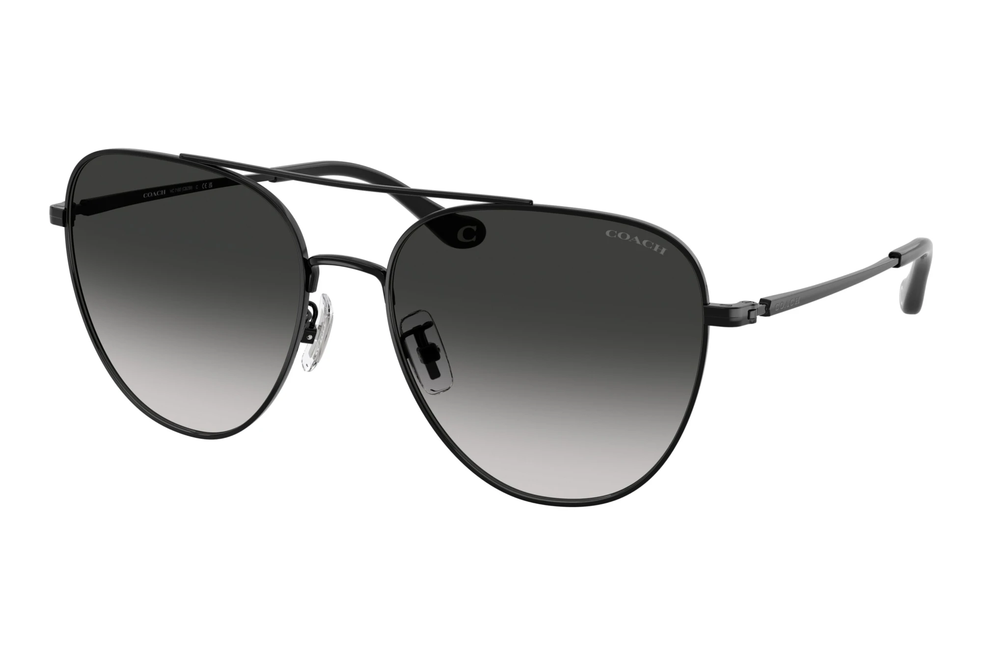 Coach   HC7182 93443C Grey GradientShiny Black